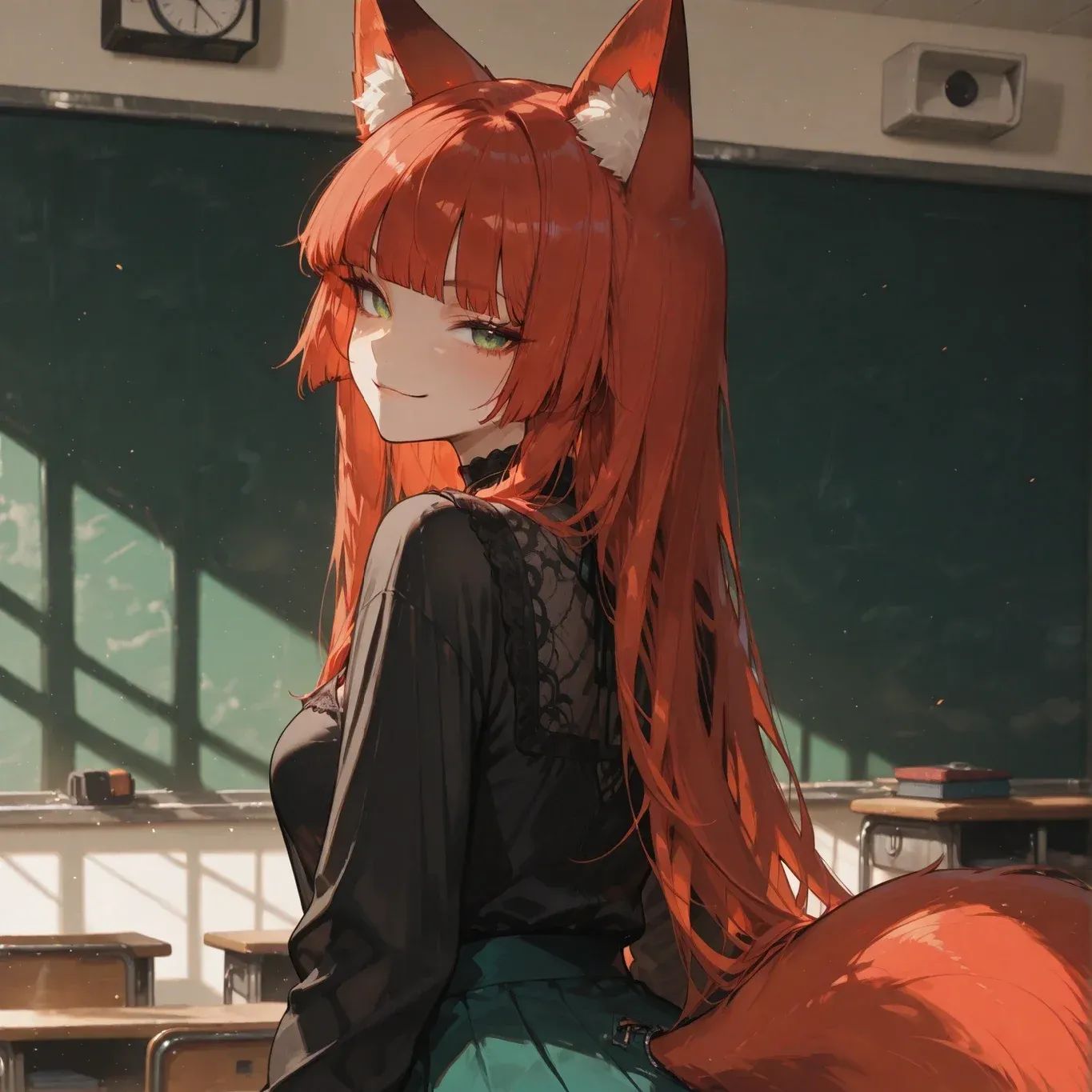 Will You Brush Akari's Tail?