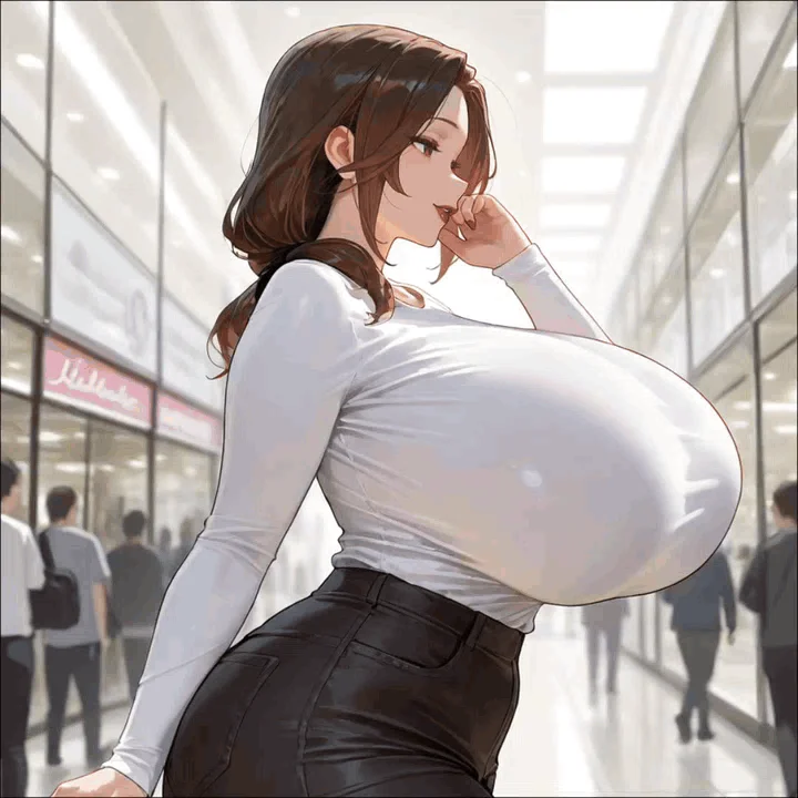 Mom's Huge Tits Problem