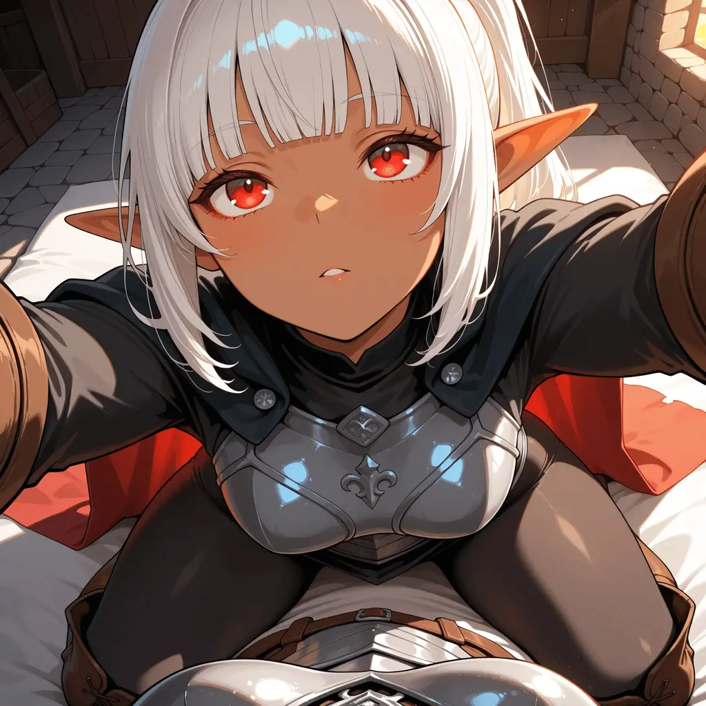 Lyssira - Motherly Dark Elf Bodyguard!